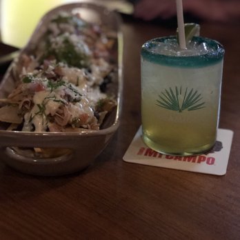 Margaritas - The Cadillac Margarita and the nachos. - Mexican Near Me - Honolulu, Hawaii