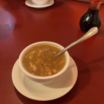 Shen Chang Restaurant - Egg flower soup with added soy sauce. So good and flavorful! - Chinese Near Me - Vancouver, Washington Shen Chang Restaurant - Egg flower soup with added soy sauce. So good and flavorful! - Chinese Near Me - Vancouver, Washington