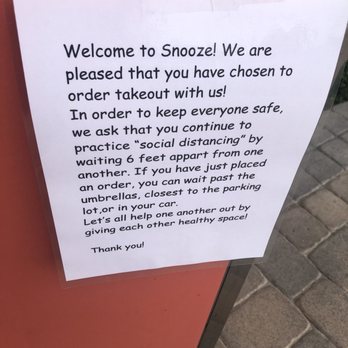 Snooze, an A.M. Eatery - covid-19 safety - Breakfast & Brunch Near Me - Tustin, California Snooze, an A.M. Eatery - covid-19 safety - Breakfast & Brunch Near Me - Tustin, California