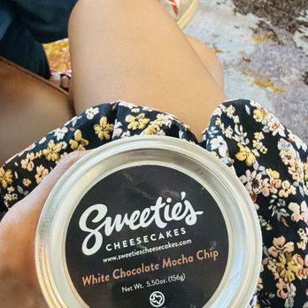 Java Lounge - White chocolate mocha chip cheesecake - Coffee & Tea Near Me - Mansfield, Texas