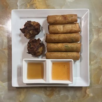 Thai Thai Cafe - 8. Appetizer Combination - Thai Near Me - Mooresville, North Carolina Thai Thai Cafe - 8. Appetizer Combination - Thai Near Me - Mooresville, North Carolina