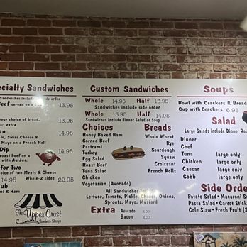 The Upper Crust Sandwich Shoppe - Delis Near Me - Riverside, California The Upper Crust Sandwich Shoppe - Delis Near Me - Riverside, California
