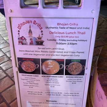 Bhojan Griha - Sign - Indian Near Me - San Diego, California