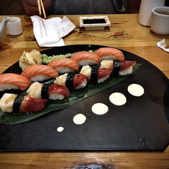 Sake House - Surf clam sushi and salmon sushi - Japanese Near Me - Sanford, Florida Sake House - Surf clam sushi and salmon sushi - Japanese Near Me - Sanford, Florida