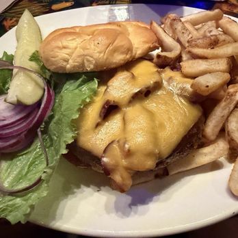 Rainforest Cafe - Bbq Bacon Cheeseburger - American Near Me - Galveston, Texas