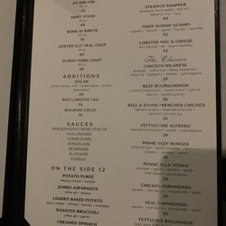 Stallion Restaurant - Menu