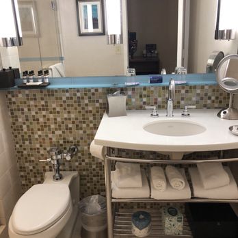 Hyatt Regency Baltimore Inner Harbor - Limited counter space. Bath is a mix of modern and vintage. - Hotels Near Me - Baltimore, Maryland