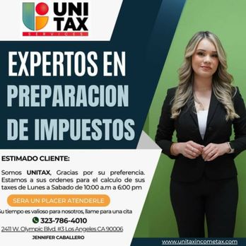 Unitax Services - Tax Services Near Me - Los Angeles, California Unitax Services - Tax Services Near Me - Los Angeles, California