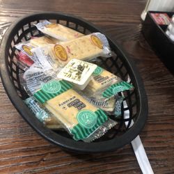 Village Inn Pancake House - Crackers served with soup