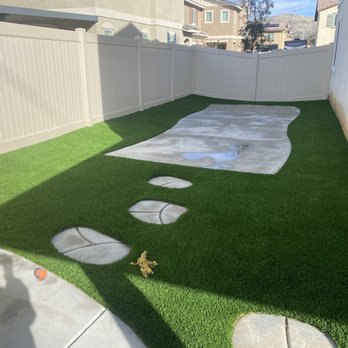 All Season Turf - After - Artificial Turf Near Me - Romoland, California All Season Turf - After - Artificial Turf Near Me - Romoland, California