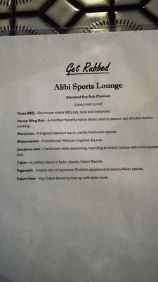 Menu photo 3 Alibi Sports Lounge Somerset, MA Menu photo 3 Alibi Sports Lounge Somerset, MA