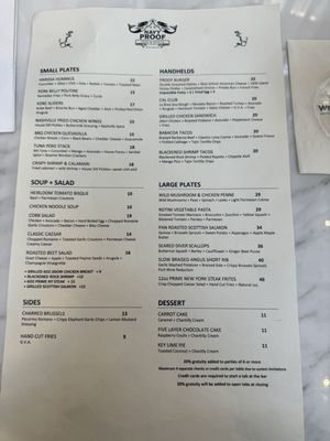 Menu photo 4 Navy Proof Food & Spirits Long Beach, CA Menu photo 4 Navy Proof Food & Spirits Long Beach, CA