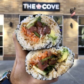 The Cove - Sushi burrito - tuna - Poke Near Me - Minneapolis, Minnesota