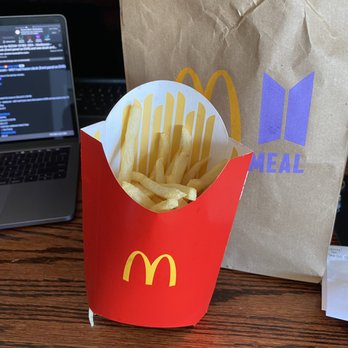 McDonald's - french fries and a laptop - Fast Food Near Me - Gilroy, California McDonald's - french fries and a laptop - Fast Food Near Me - Gilroy, California