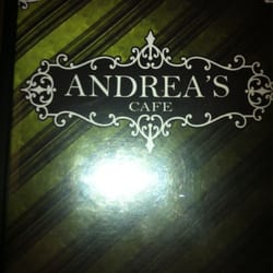 Andrea's Cafe - Menu
