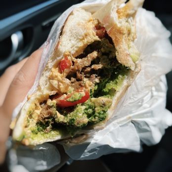 Buds - The cheesesteak with pesto on sourdough. - Vegan Near Me - Salt Lake City, Utah