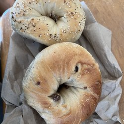 Bagel Pantry - Half the bagels are tiny, half are normal sized