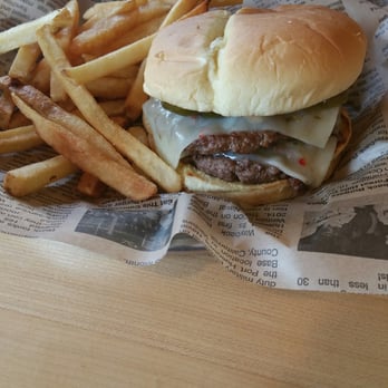 Wayback Burgers - Chipotle burger w/ fries - Burgers Near Me - Monroe, New York