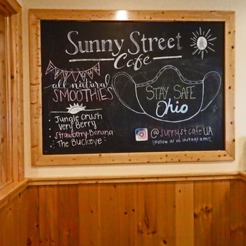Sunny Street Cafe - Chalk Board - Breakfast & Brunch Near Me - Columbus, Ohio Sunny Street Cafe - Chalk Board - Breakfast & Brunch Near Me - Columbus, Ohio