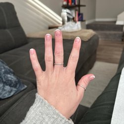 Kt's Nails & Spa - French tip gel manicure