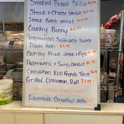 Comets Diner - Todays board