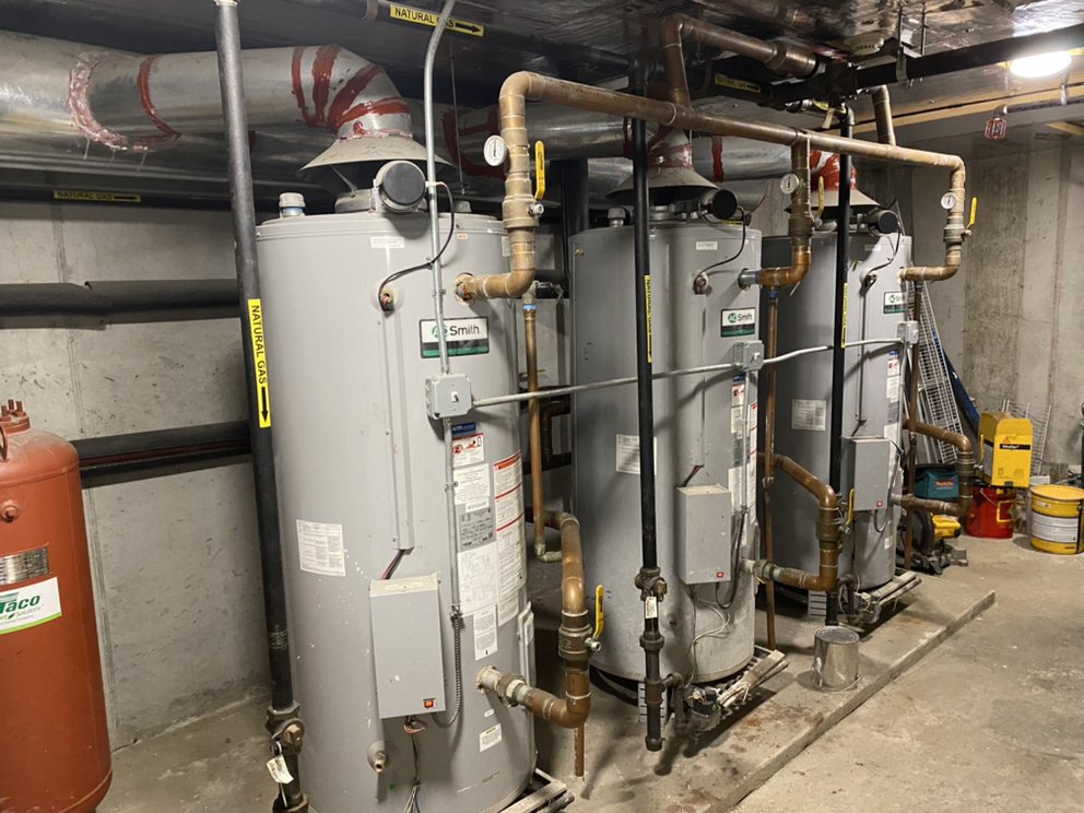 Slide of Cross Joint Plumbing and Heating