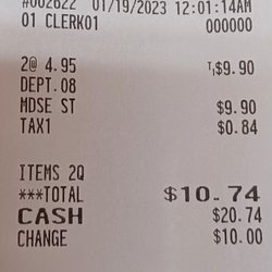 Asia Star Fantasy - ~ It's My Receipt Bill Total Of The Day ~