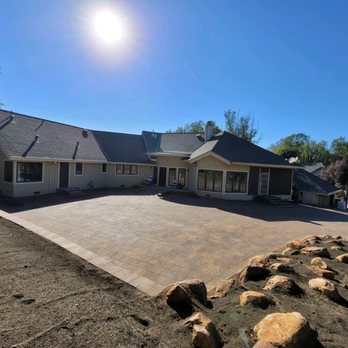 T Enterprises - 3700+ sqft of beautiful paving tiles.  We now have a huge paved party area and two wonderful planting areas. - General Contractors Near Me - Sebastopol, California