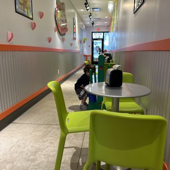 Jeremiah's Italian Ice - Ample seating inside - Desserts Near Me - Boca Raton, Florida