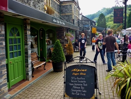 The Alpine Coffee Shop by null