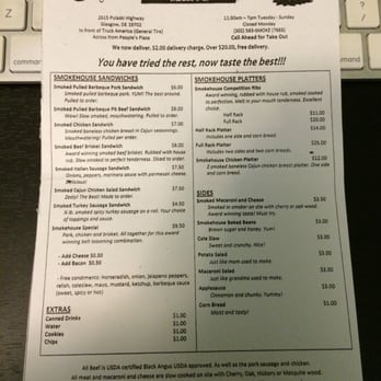 Smoke's Smokehouse - Menu - Smokehouse Near Me - Newark, Delaware