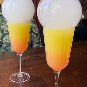 Tavern 157 - "Peach bubble" drinks - Lounges Near Me - Flushing, New York Tavern 157 - "Peach bubble" drinks - Lounges Near Me - Flushing, New York