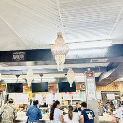 Pier 8 - Shell chandeliers everywhere. }:{