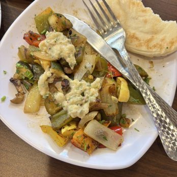 Jerusalem Grill And Deli - Grilled Vegetables so flavorful - Middle Eastern Near Me - Valrico, Florida
