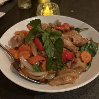 Bangkok City - Kee Mao Noodles(Drunken) - Thai Near Me - Pelham, New York Bangkok City - Kee Mao Noodles(Drunken) - Thai Near Me - Pelham, New York