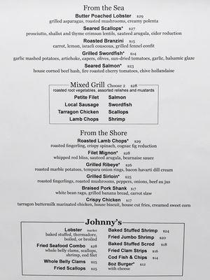 Menu photo 4 Johnny's Restaurant & Patio Bar Middletown, RI