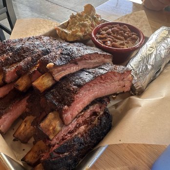 Butcher's Kitchen CHAR-B-QUE - Full rack "meal" with two sides. - Barbeque Near Me - Reno, Nevada
