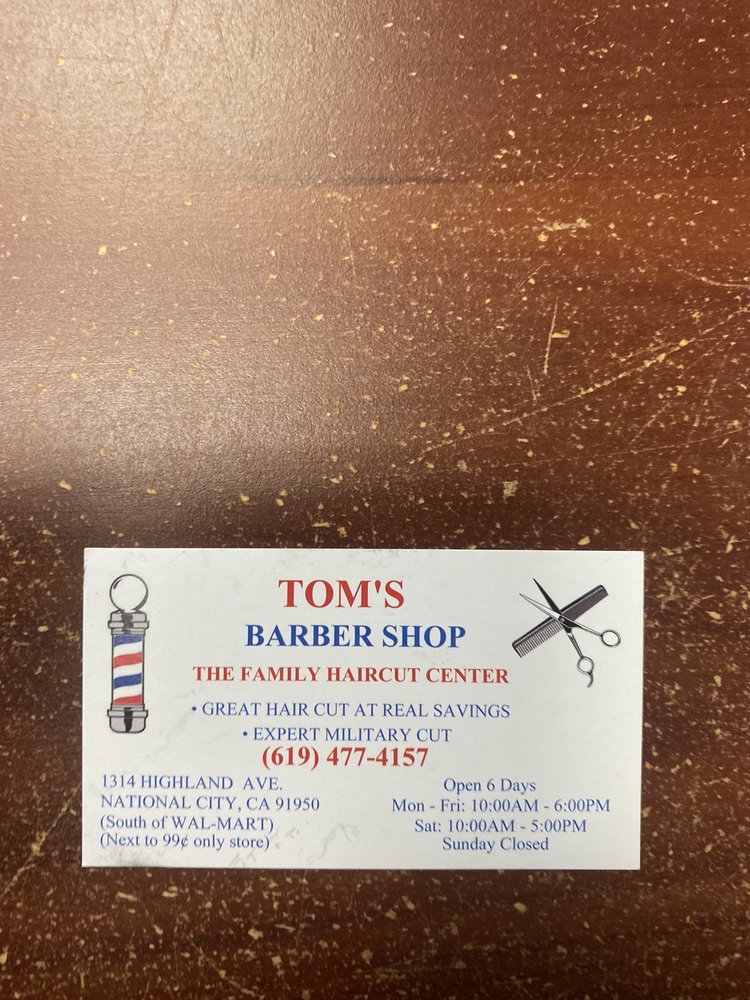 TOM’S BARBER SHOP Updated September 2024 15 Reviews 1314 Highland