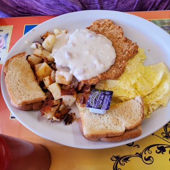 Cheap Charlies - Tender fried pork breakfast. - Diners Near Me - Rochester, Minnesota