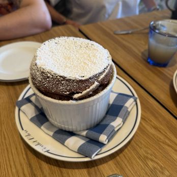 Poulet Bleu - Chocolate Soufflé - French Near Me - Pittsburgh, Pennsylvania