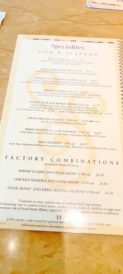 Menu photo 5 The Cheesecake Factory Naples, FL Menu photo 5 The Cheesecake Factory Naples, FL
