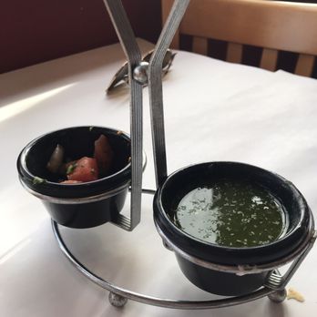 Cafe Del Sol - Just no...neither tablespoon of salsa tasted anything like it belonged in a Mexican restaurant - Mexican Near Me - Menlo Park, California