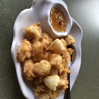 Mae Phim Thai Restaurant - Calamari - lightly breaded, perfectly fried! - Thai Near Me - Marysville, Washington Mae Phim Thai Restaurant - Calamari - lightly breaded, perfectly fried! - Thai Near Me - Marysville, Washington