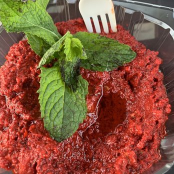 LE Chef Mediterranean - Mahamara red pepper and walnut dip - Mediterranean Near Me - Upland, California