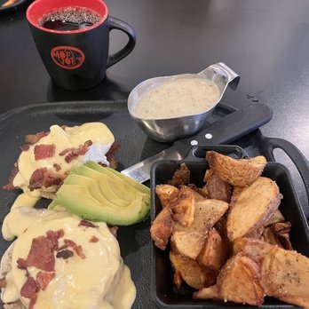 Moe Joe's Breakfast Eatery - B.T.A. Eggs Benedict - Breakfast & Brunch Near Me - Meridian, Idaho