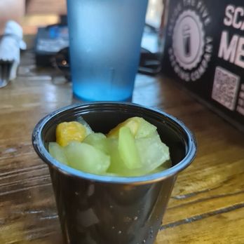 Inside The Five - Sylvania - Side of fruit for $2.50, all honeydew w a few pineapple - Breweries Near Me - Sylvania, Ohio