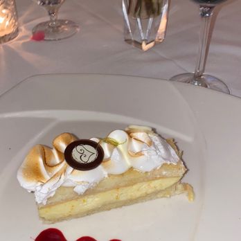 Cafe L'Europe - a piece of cake on a plate - French Near Me - Palm Beach, Florida