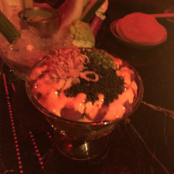 Paradise Club - Drunken tuna and caviar on tostadas - Bars Near Me - New York, New York