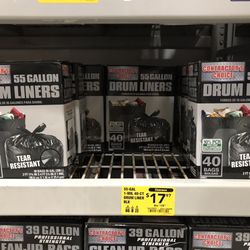 Lowe's Home Improvement - Drum Liners