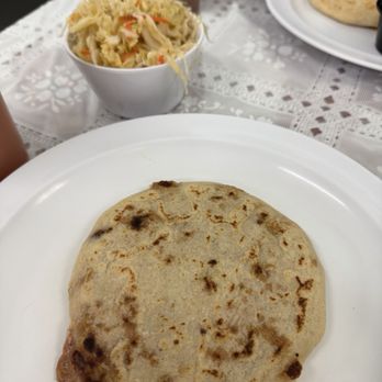 Pupusa Central - Pupusa with pork beans and cheese - Salvadoran Near Me - Sacramento, California Pupusa Central - Pupusa with pork beans and cheese - Salvadoran Near Me - Sacramento, California